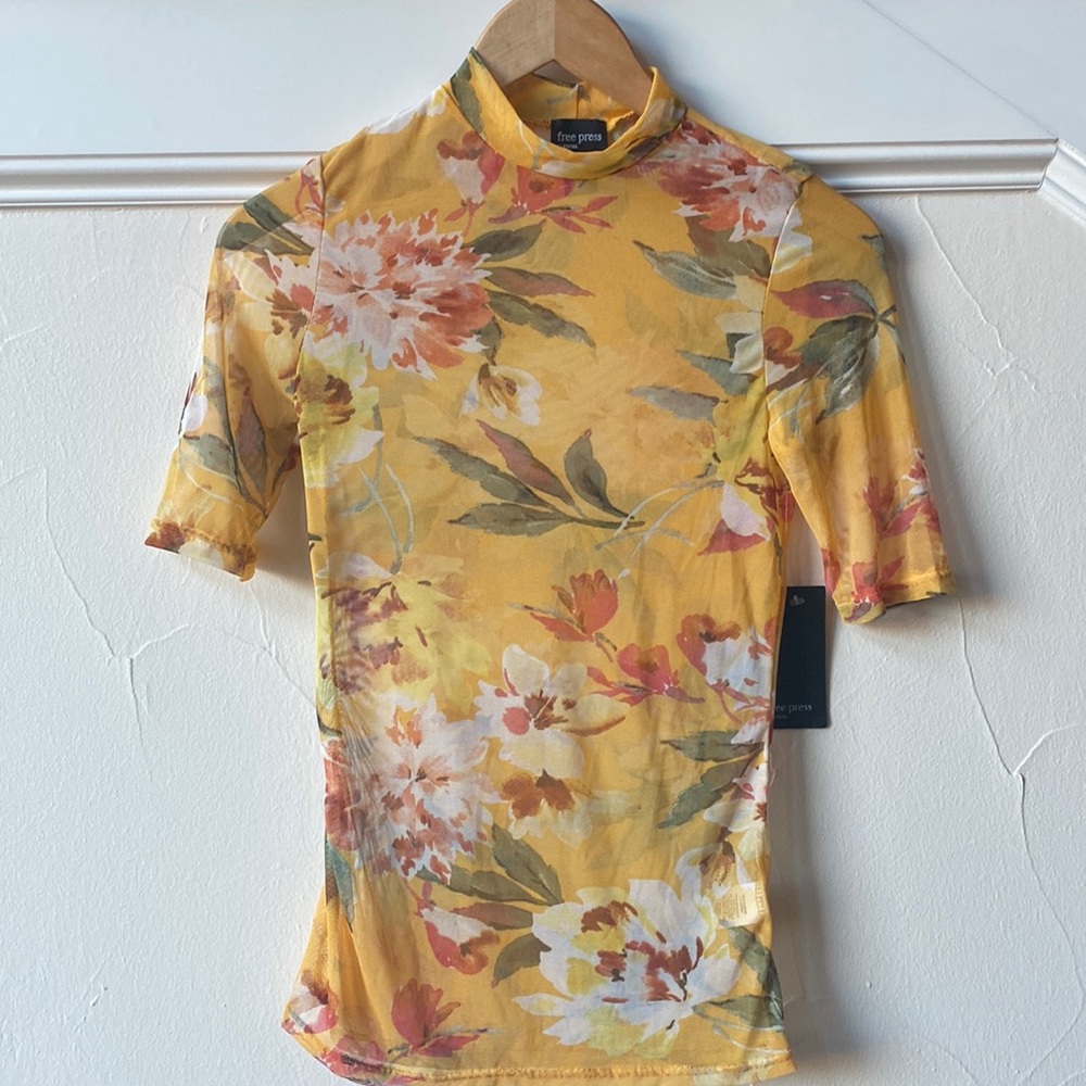 Free Press mesh top